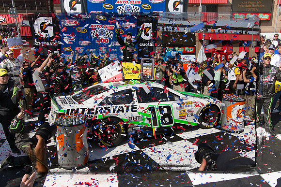 Kyle Busch Victory Lane