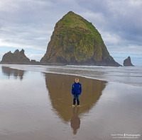 Devon at Haystack Rock