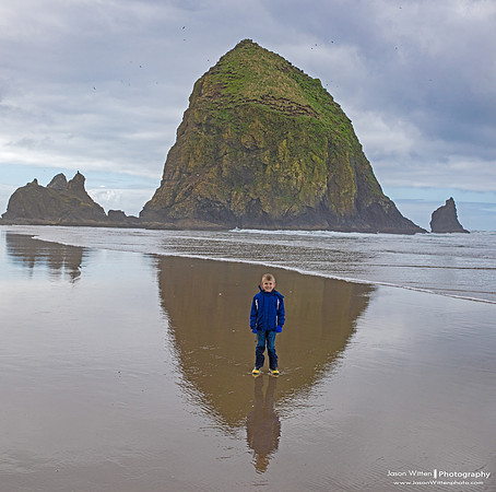 Devon at Haystack Rock