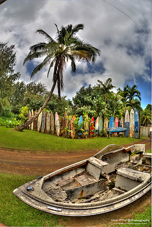 Maui Surfboard Fence