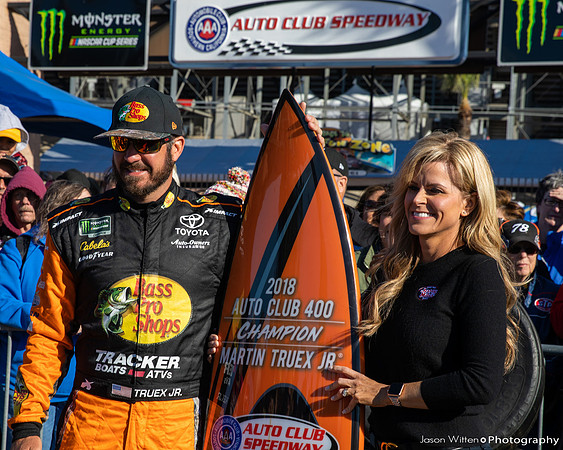 Martin Truex Jr. Walk of Fame Induction