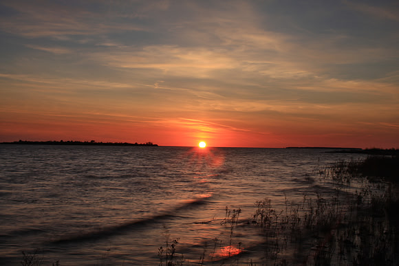 Lake Michigan Sunset I