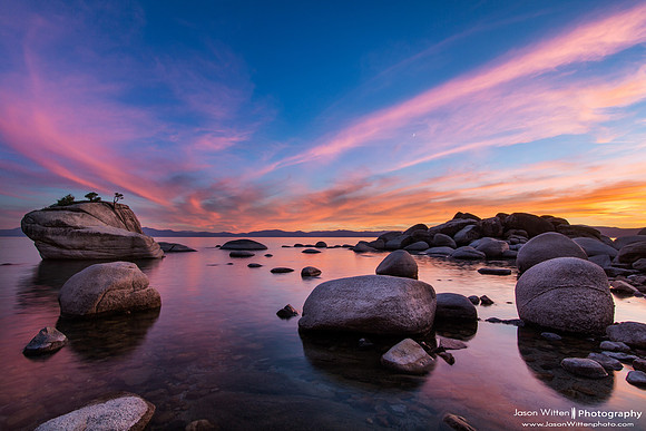 Bonsai Rock Lake Tahoe